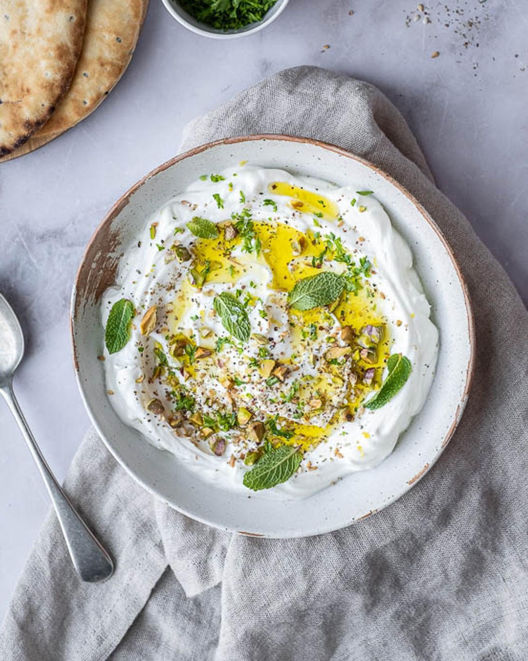 Labneh bi Za'atar