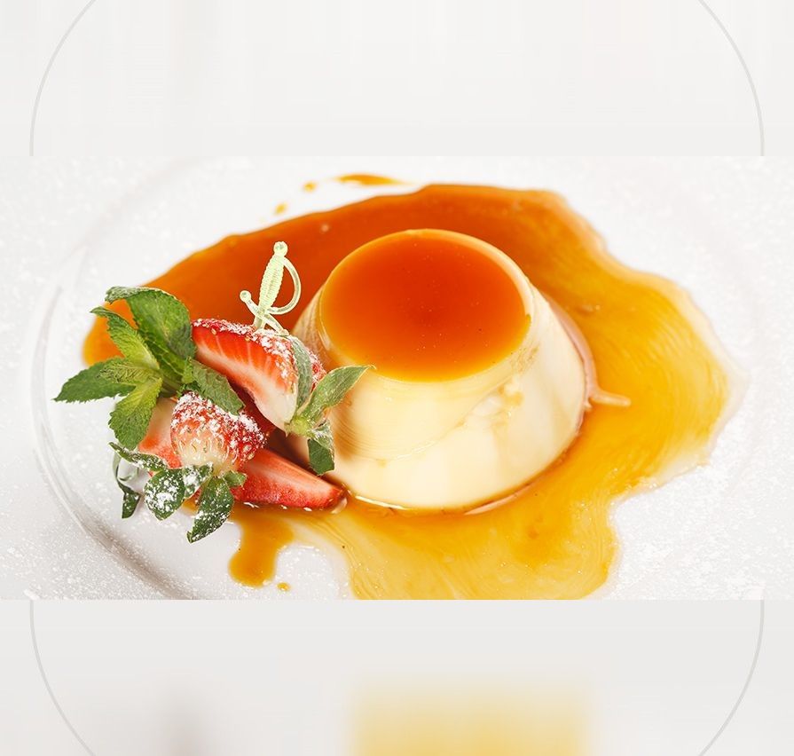 Panna cotta al caramello